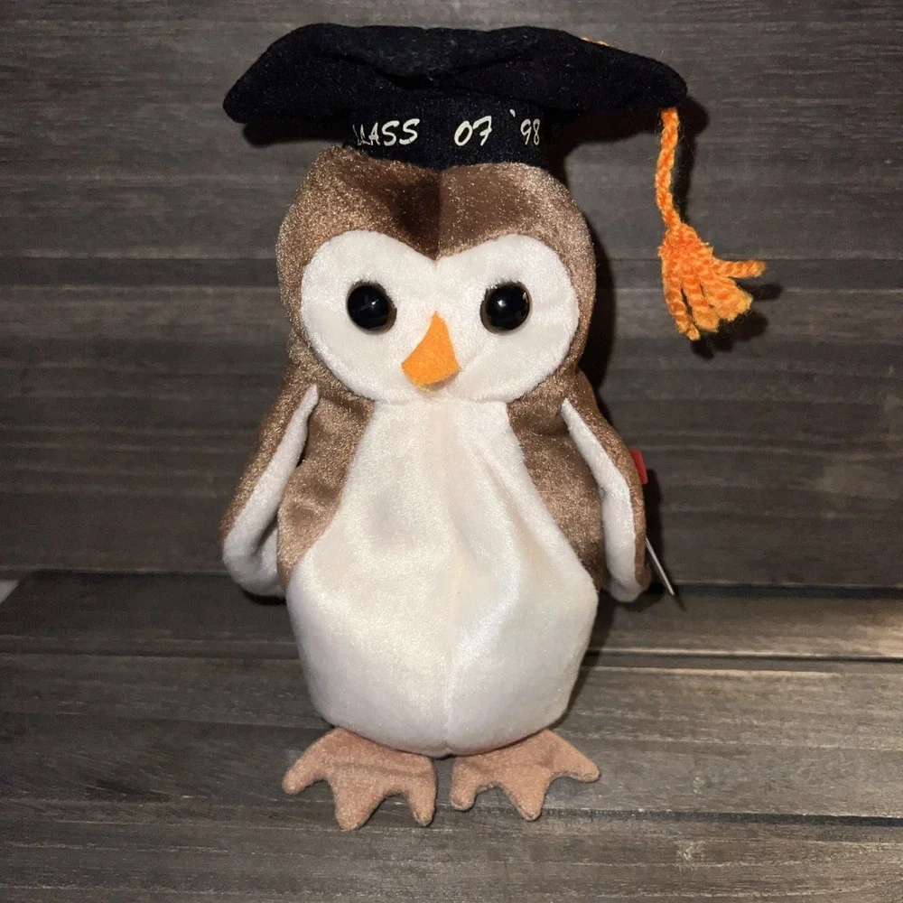 Beanie Babies Wise The Owl Toy